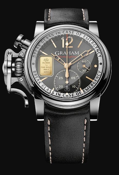 Graham Chronofighter Vintage Special Series EMERGENCY GOLD 2CVAS.B35A Replica Watch